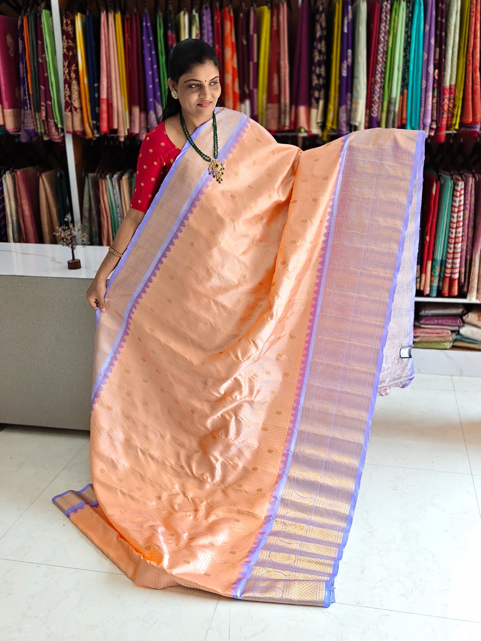 Gadwal pure pattu saree