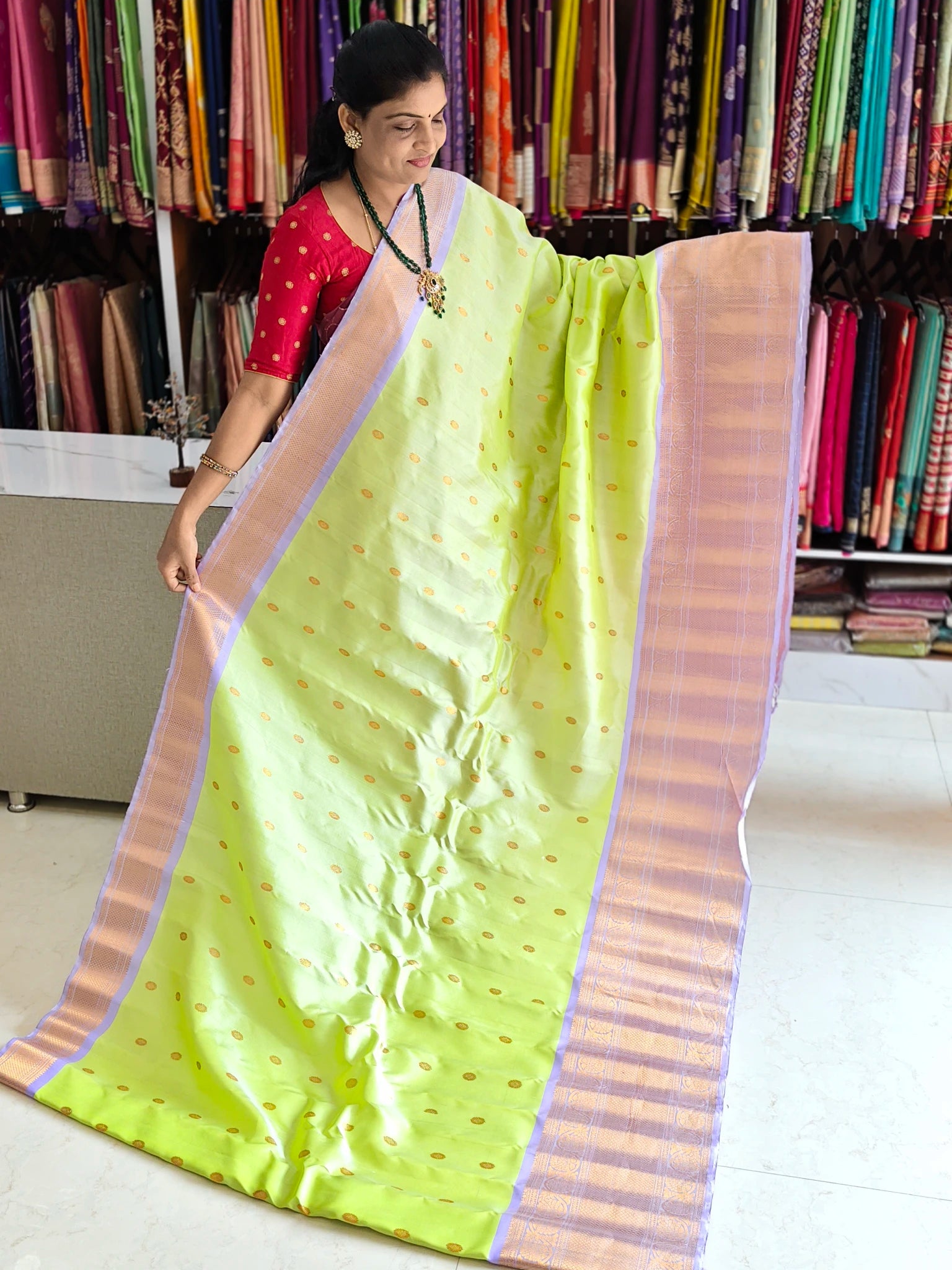 Gadwal pure pattu saree