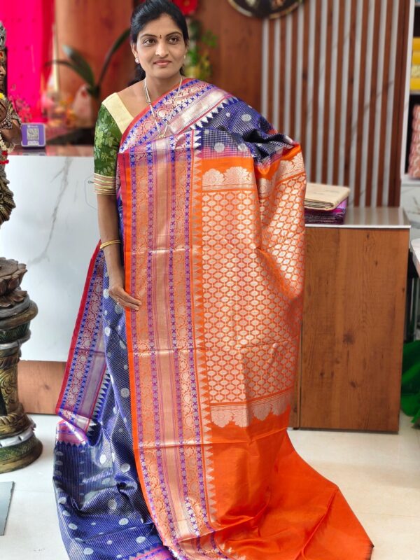 Venkatagiri pattu saree - Gadwal Pattu Sarees by Shreekari Silks