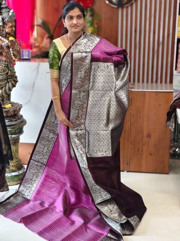 Venkatagiri pattu saree - Gadwal Pattu Sarees by Shreekari Silks